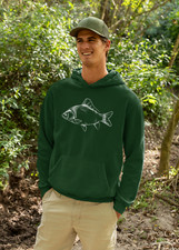 Fishing Hoodie, Carp fisherman