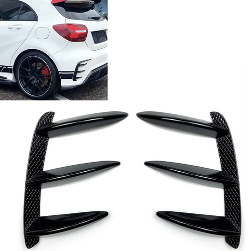 Rear bumper splitter canard - rear,