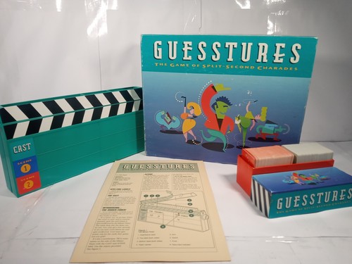 Vintage guesstures board game - vintage,