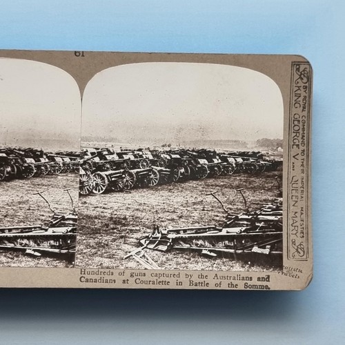 Ww1 military stereoview c1916 - military,