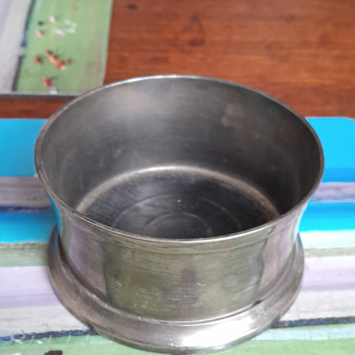 Silver plate wine - silver, bottle