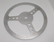 Aluminium steering wheel - aluminium, blank