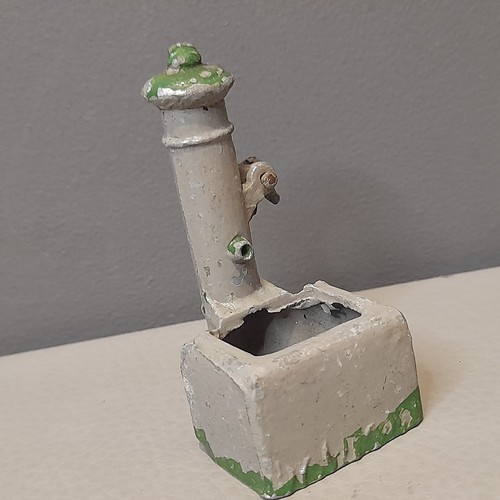 Vintage lead toy - vintage, pump