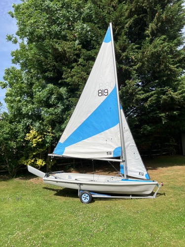 Sailing dinghy late - sailing,