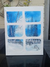 Through The Window Snow Scene