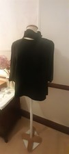 Zara XL Black High Neck Top