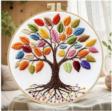 Embroidery hoop kit 20cm - embroidery,