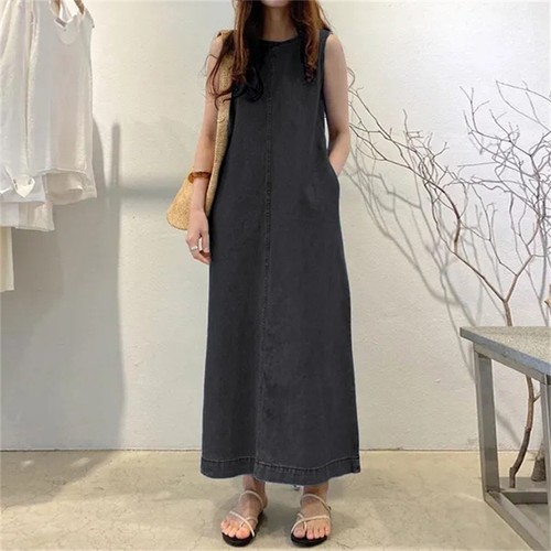 Womens sleeveless denim vest - sleeveless,