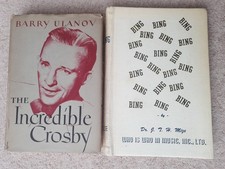 Bing Crosby Books Bundle Job Lot Barry Ulanov Incredible J. T. H. Mize Vintage