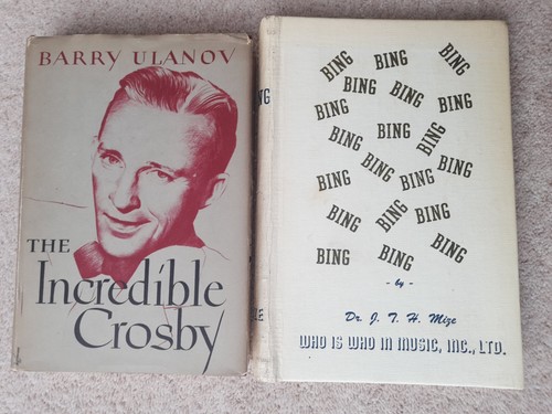 Bing crosby books bundle - bing,