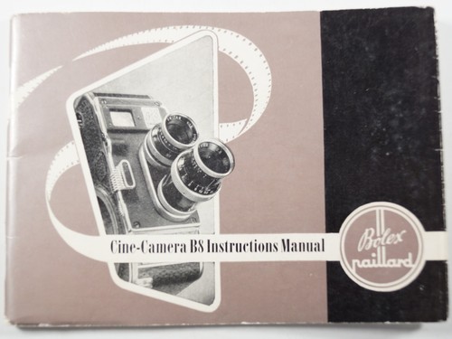 Original paillard bolex b8 - paillard,