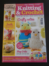 Knitting & Crochet Magazine #59 Baby Love Bird Easter Squirrel Sheep Chick Hat