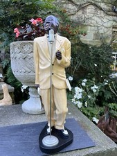 JACKY SAMSON Jazz Vocalist Statue ‘Collection Apparence’ 50cm Tall Retired 