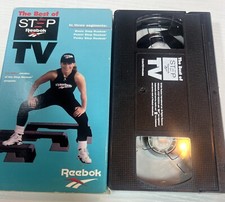 The best of Step Reebok TV VHS Video Cassette Tape Tony and Tammy Overton NEW