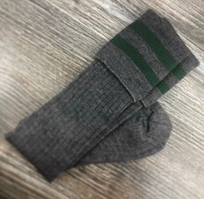 Dark Grey School knee high