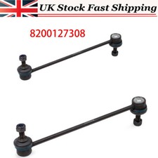 For RENAULT CLIO MK3 2005-2016 FRONT ANTI ROLL BAR DROP LINKS PAIR X2 KIT UK