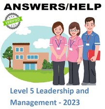 NVQ  LEADERSHIP & MANAGEMENT