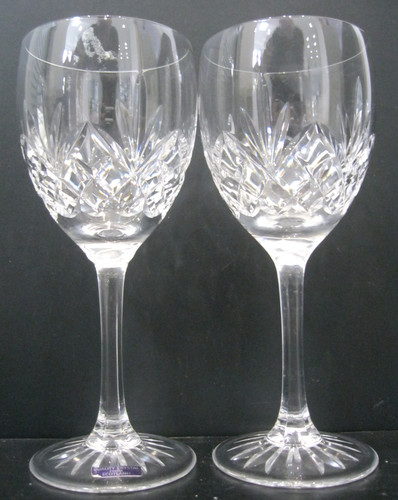 Edinburgh crystal tay wine - 2x,