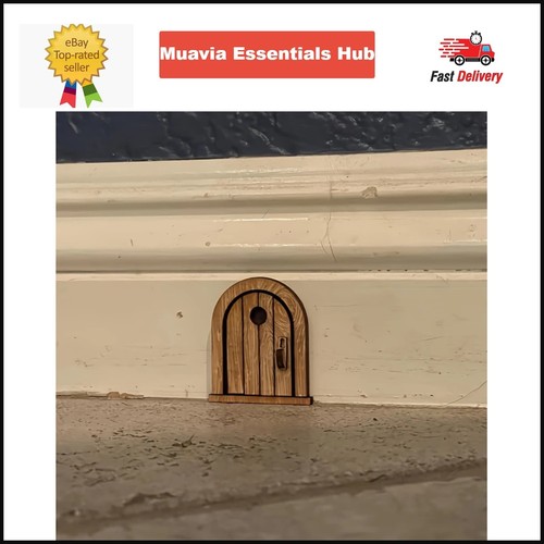 Wooden mouse door handmade - wooden,