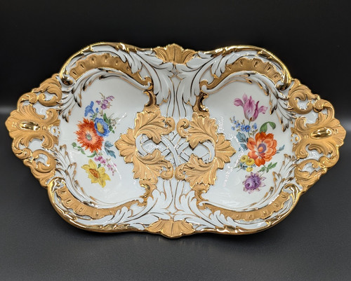 Antique meissen double - 12",