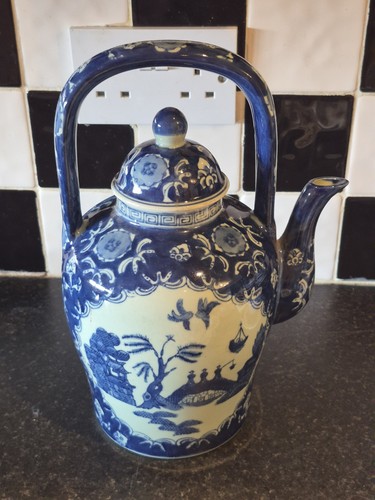 Vintage ironstone blue willow - vintage,
