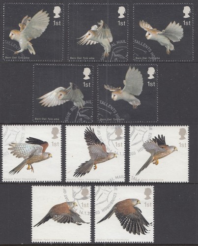 2003 birds prey set - sg, 2327