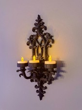 Gothic sconce wall decor tea