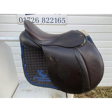 17.5 Albion K2 Adjusta Cob Saddle Brown XXXW Excellent Condition