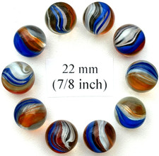 RED WHITE BLUE Cats Eye Cat