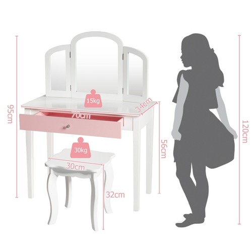 Kids vanity table - vanity,