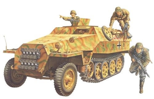 Tamiya models sdkfz 251 ausf - sdkfz, 251/1