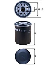 Oil Filter MAHLE Fits FIAT