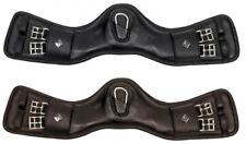 LeMieux Gel-Tek Anatomic Curve Short Comfort Mono Jump Girth Black/Brown 55-75cm