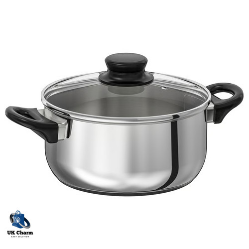 Ikea large aluminium - stock, pot