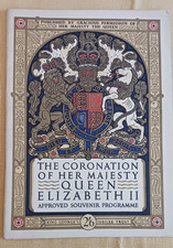 The coronation of her majesty