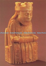 D135224 The British Museum The Lewis Chessmen King Henry Stone Lee Boltin