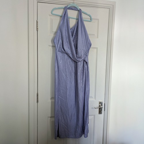 Shimmery halter neck going out - going,