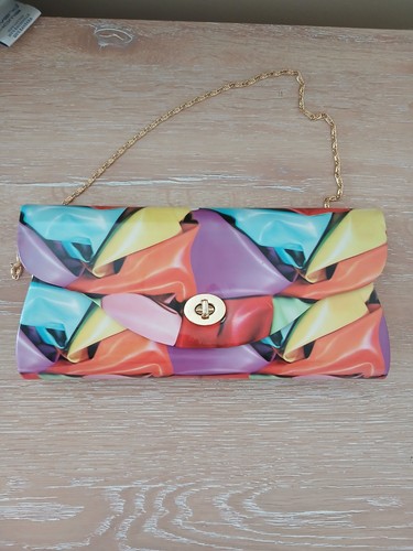 Multicoloured clutch bag with - bag,
