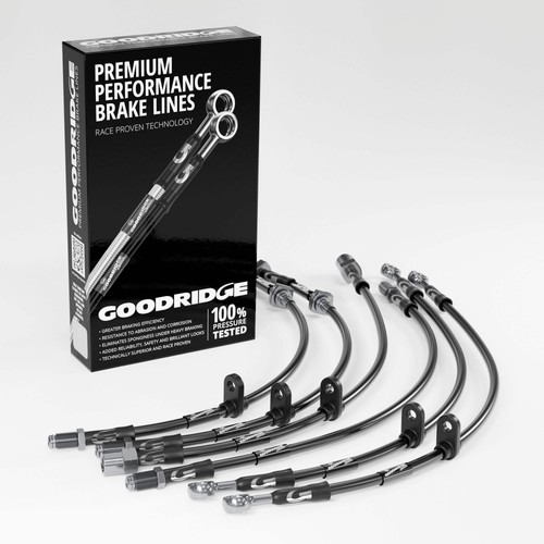 Goodridge brake hose kit - goodridge,
