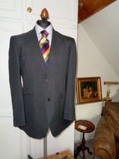 AQUASCUTUM GREY   WOOL  SUIT