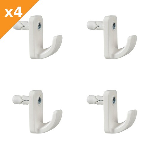 Plasplugs white single - plasplugs, hollow