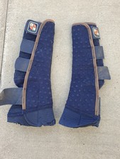 Equilibrium Equi Chaps Close contact turnout boots size 5 extra large blue...