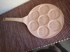 AUTHENTIC KITCHEN 7 HOLE PANCAKE, EGG PAN GRIDDLE  NON-STICK PLS READ