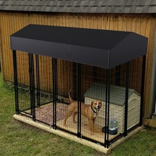 Universal Dog Kennel Pet House Enclosure Sturdy& Strong Run Cage Playpen Barrier