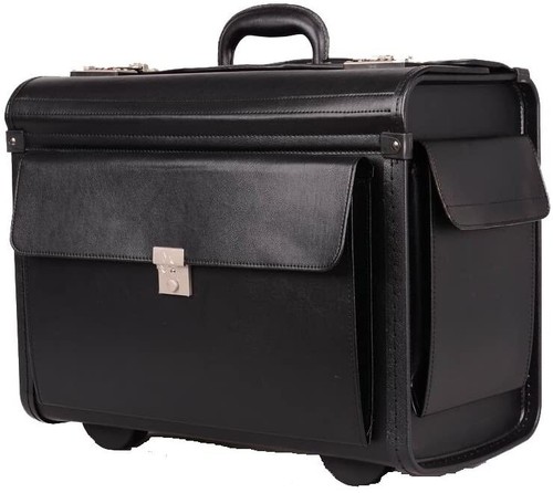 Large quality leather pilot - leather,