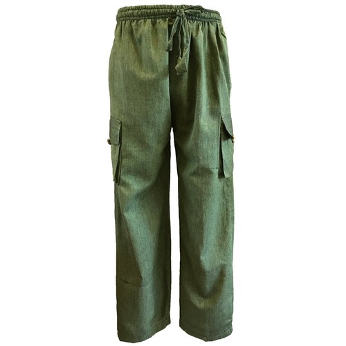 Cotton casual relaxed cargo - casual,
