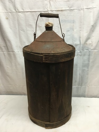 Antique american can wood - ,