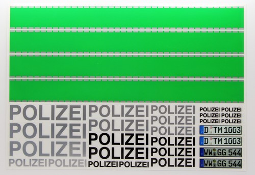 10th scale polizei german - 'polizei',