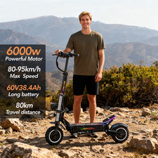 6000W Dual Motor 60V38.4Ah
