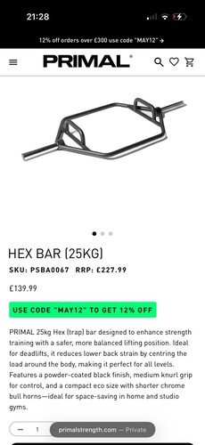 Hex bar from - hex, strength
